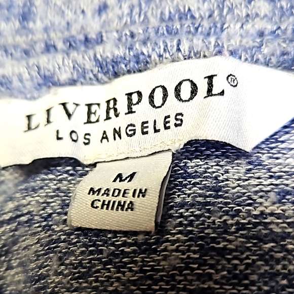 Liverpool Los Angles 2 pc. Blue/Grey Sweat Suit - Picture 8 of 10